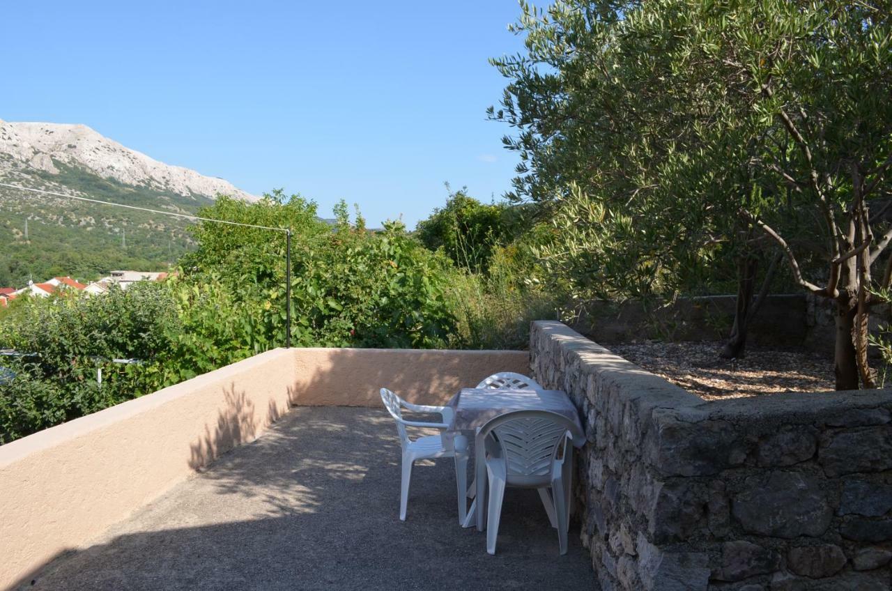 Holiday Home Garina Draga Bašćanska Eksteriør bilde